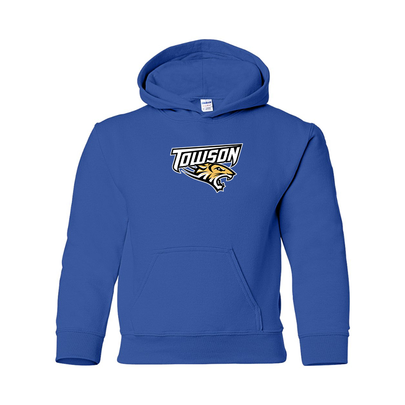 Youth Towson Tigers Gildan Heavy Blend  Hooded Sweatshirt